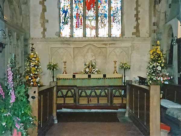 Altar and Choir Display